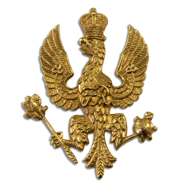 King's Royal Hussars Beret Badge Beret Badge The Regimental Shop Gold one size fits all 