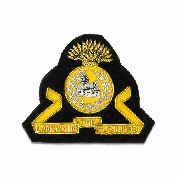 Lancashire Fusiliers Blazer Badge Blazer badge The Regimental Shop Black/Yellow/Gold One size fits all 