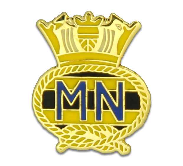 Merchant Navy Lapel Badge Lapel badge The Regimental Shop Gold/Black/Blue/Yellow one size fits all 