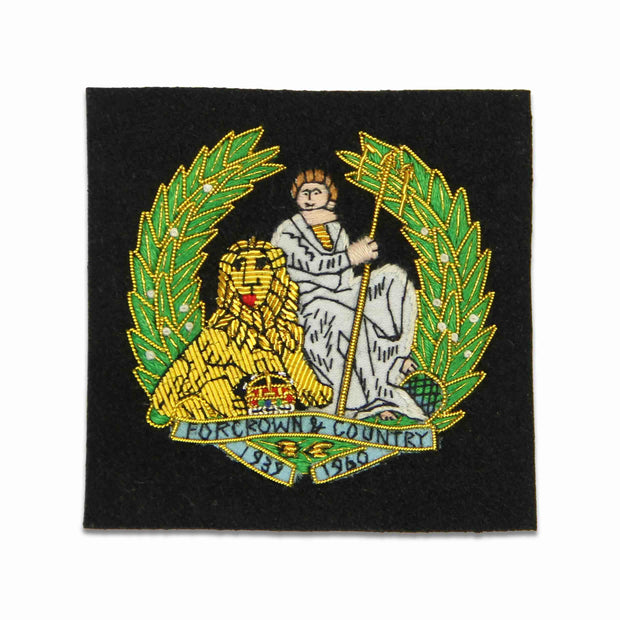 National Service (1939 - 60) Blazer Badge Blazer badge The Regimental Shop Black/Green/Gold/White One size fits all 
