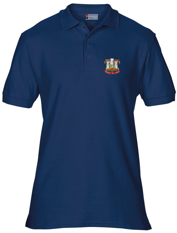 Devonshire And Dorset Regiment Polo Shirt Clothing - Polo Shirt The Regimental Shop 36" (S) Navy 