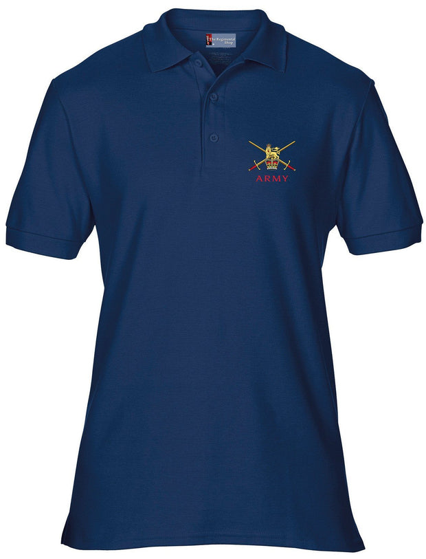 Regular Army Polo Shirt Clothing - Polo Shirt The Regimental Shop 36" (S) Navy 