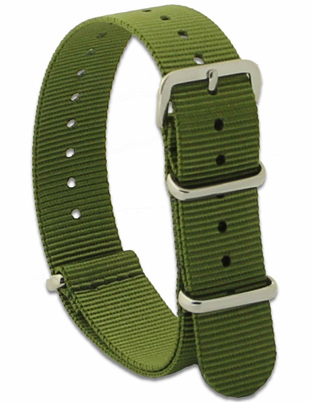 Green G10 Watch Strap Watch Strap, G10 The Regimental Shop Green one size fits all 