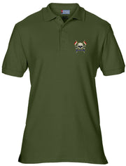 The Royal Lancers Polo Shirt Clothing - Polo Shirt The Regimental Shop 36" (S) Olive 