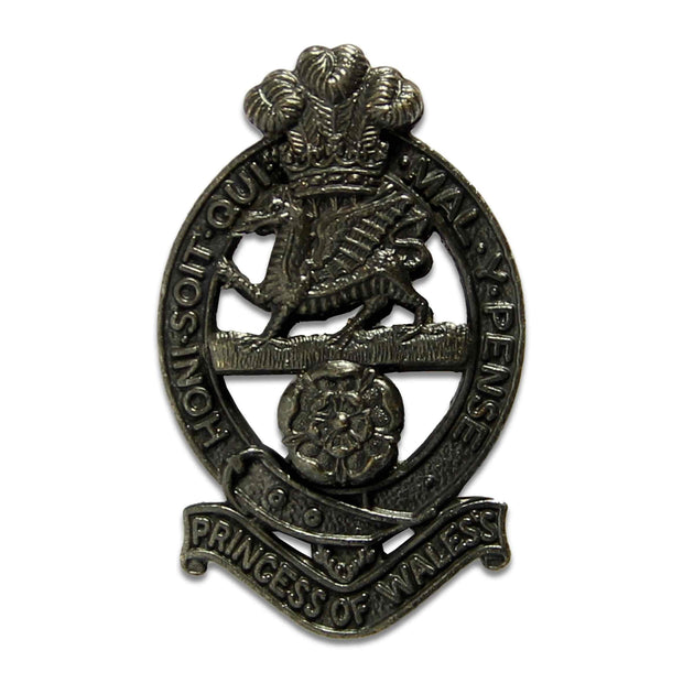 Princess of Wales's Royal Regiment Officers and OR's Beret Badge Beret Badge The Regimental Shop Black one size fits all 