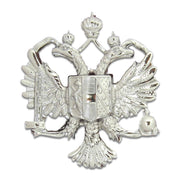 1st Queen's Dragoon Guards Beret Badge Beret Badge The Regimental Shop Silver One Size 