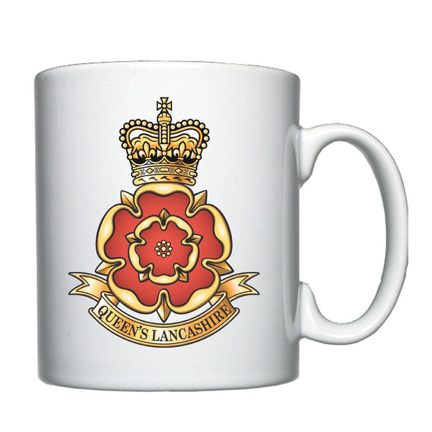 Queen's Lancashire Regiment (QLR) Mug Mug - Stock The Regimental Shop   