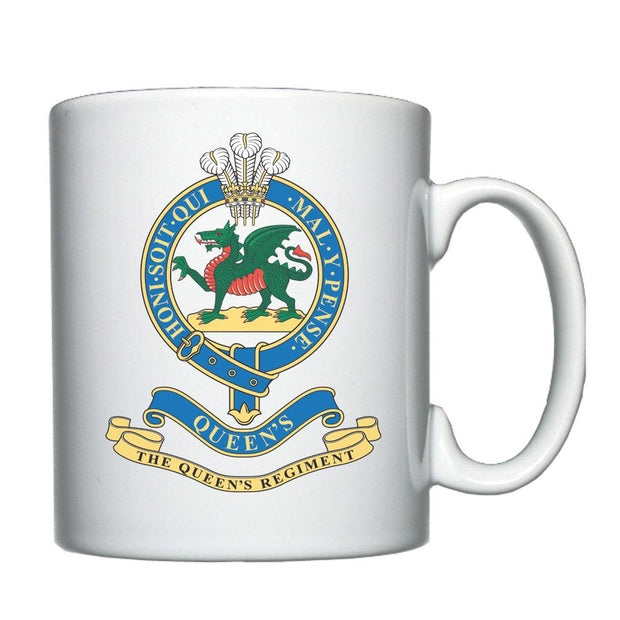 Queen's Regiment Mug Mug - Stock The Regimental Shop   