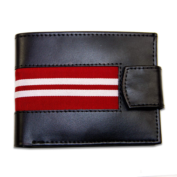 Queen's Royal Lancers Leather Wallet Wallet The Regimental Shop Black/Red/White one size fits all 