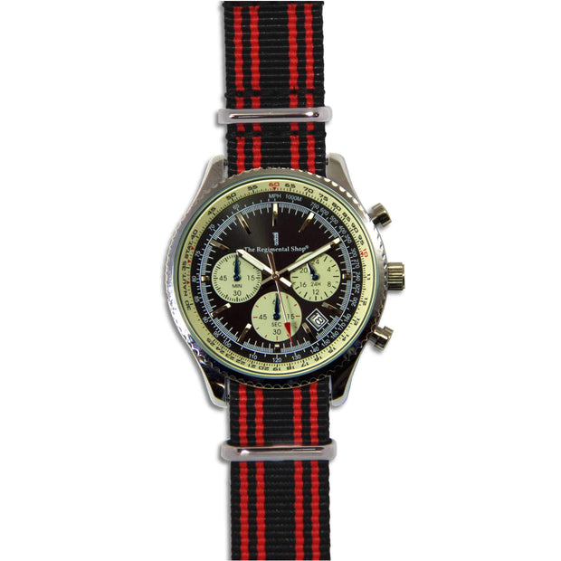Royal Army Physical Training Corps Military Chronograph Watch Chronograph The Regimental Shop Black/Red one size fits all 