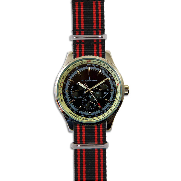 Royal Army Physical Training Corps (APTC) Military Multi Dial Watch Multi Dial The Regimental Shop Black/Red one size fits all 