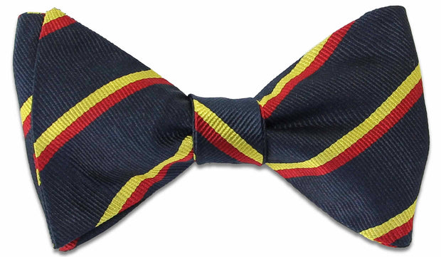 REME Silk (Self Tie) Bow Tie Bowtie, Silk The Regimental Shop Blue/Red/Yellow one size fits all 