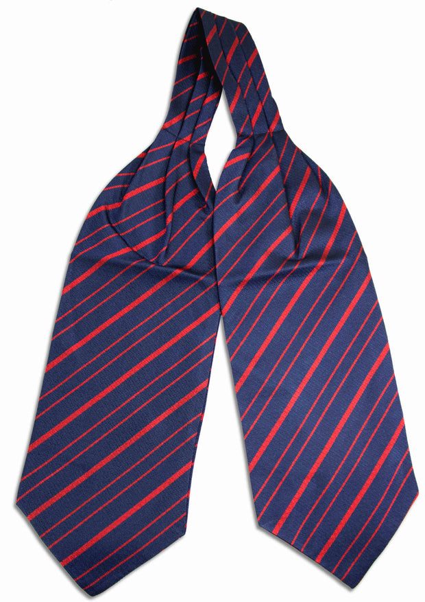 Royal Military Police (RMP) Silk Non Crease Cravat Cravat The Regimental Shop Blue/Red one size fits all 