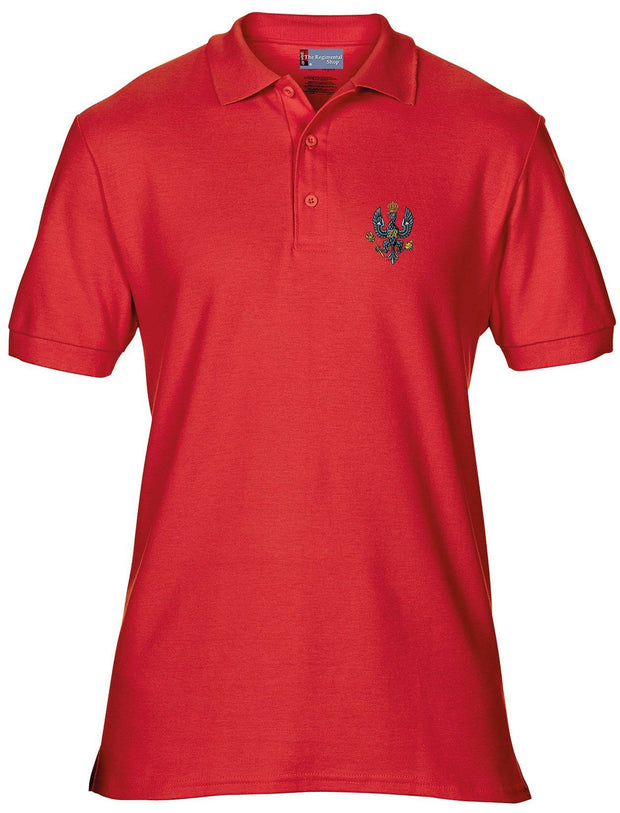 King's Royal Hussars (KRH) Regimental Polo Shirt Clothing - Polo Shirt The Regimental Shop 42" (L) Red 