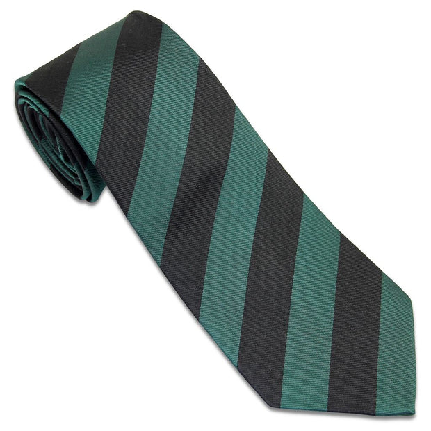 Rifle Brigade Tie (Silk) Tie, Silk, Woven The Regimental Shop Green/Black one size fits all 
