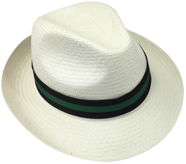Rifle Brigade Panama Hat Panama Hat The Regimental Shop 6 3/4" (55) black/green 