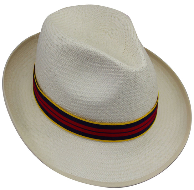Royal Logistic Corps Panama Hat Panama Hat The Regimental Shop 6 3/4" (55) red/yellow/blue 