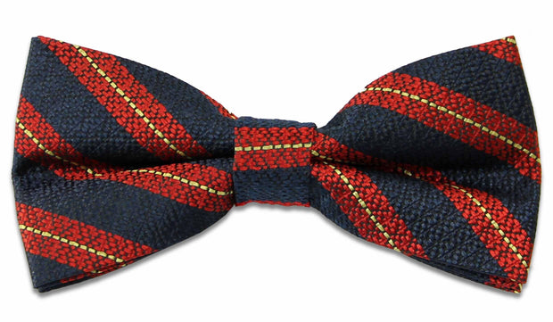 Royal Anglian Regiment Silk Non Crease Pre-Tied Bow Tie Bowtie, Silk The Regimental Shop Blue/Red/Yellow one size fits all 