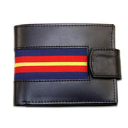 Royal Anglian Leather Wallet Wallet The Regimental Shop Black/Blue/Yellow/Red one size fits all 