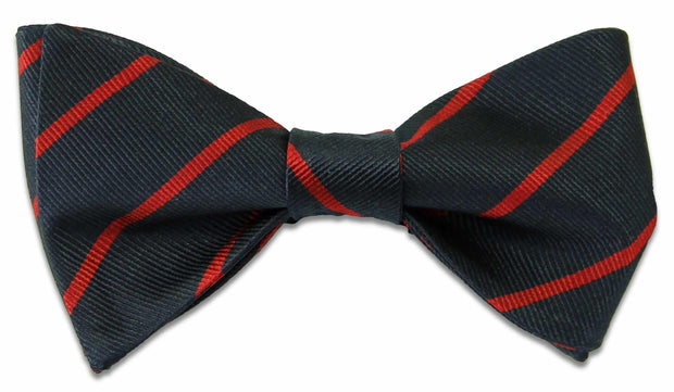 Royal Army Ordnance Corps (RAOC) Silk (Self Tie) Bow Tie Bowtie, Silk The Regimental Shop Blue/Red one size fits all 