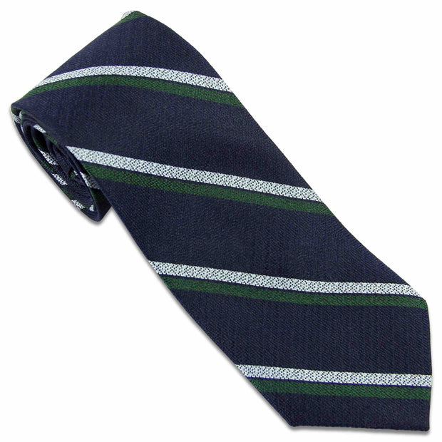 Royal Corps of Signals Tie (Silk Non Crease) Tie, Silk Non Crease The Regimental Shop Blue/Silver/Green one size fits all 