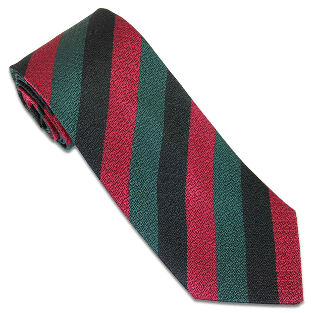 Royal Engineers Chartered Engineer Tie (Silk Non Crease) Tie, Silk Non Crease The Regimental Shop Black/Red/Green one size fits all 