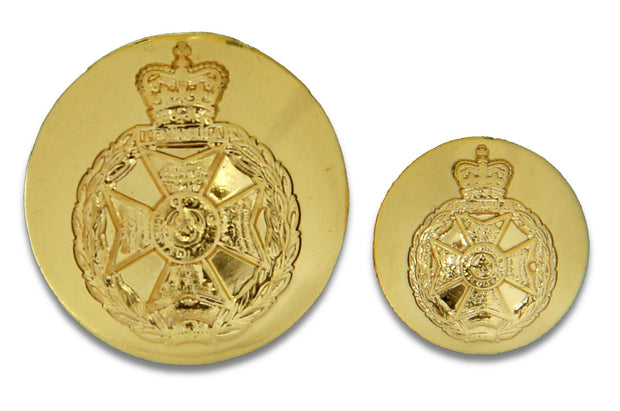 Royal Green Jackets Blazer Button Buttons, Blazer The Regimental Shop Small - 16mm (26-ligne) Gold 