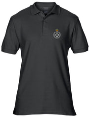 Royal Green Jackets Regimental Polo Shirt Clothing - Polo Shirt The Regimental Shop 36" (S) Black 