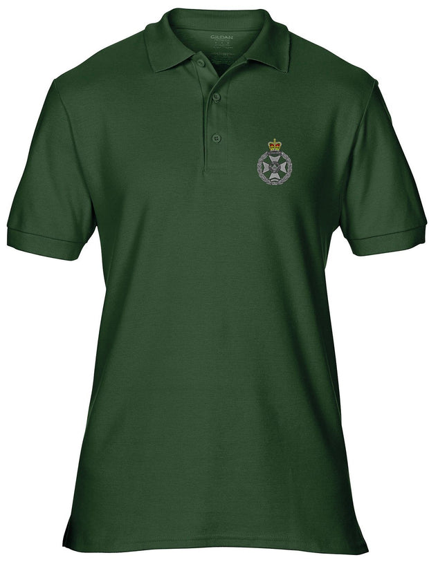 Royal Green Jackets Regimental Polo Shirt Clothing - Polo Shirt The Regimental Shop 36" (S) Bottle Green 