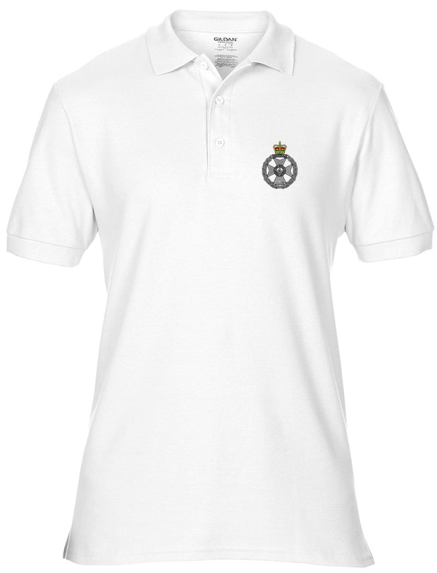 Royal Green Jackets Regimental Polo Shirt Clothing - Polo Shirt The Regimental Shop 36" (S) White 