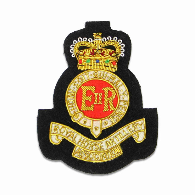Royal Horse Artillery Association Blazer Badge Blazer badge The Regimental Shop Black/Gold/White/Red One size fits all 