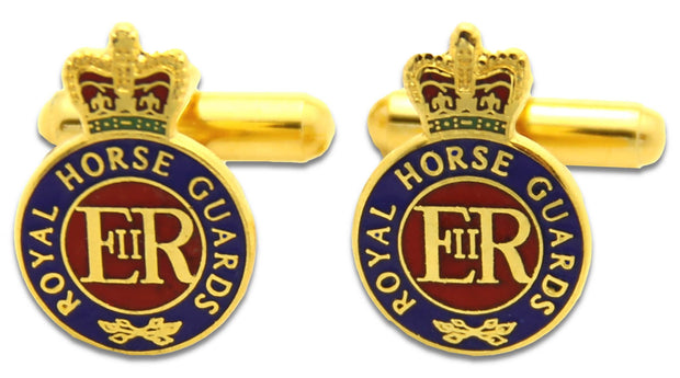 Royal Horse Guards Cufflinks Cufflinks, T-bar The Regimental Shop Gold/Blue/Red one size fits all 