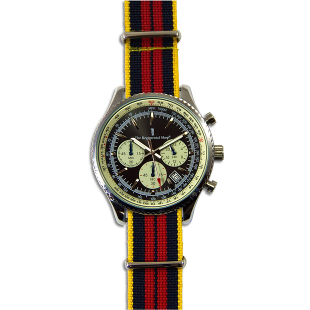 Royal Logistic Corps Military Chronograph Watch Chronograph The Regimental Shop   