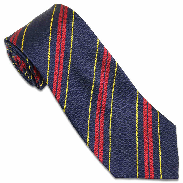 Royal Logistic Corps Tie (Silk Non Crease) Tie, Silk Non Crease The Regimental Shop Blue/Red/Yellow one size fits all 