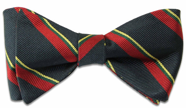 Royal Marines Silk (Self Tie) Bow Tie Bowtie, Silk The Regimental Shop Blue/Red/Green/Yellow one size fits all 