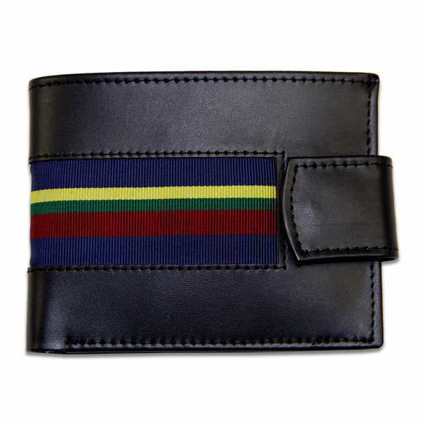 Royal Marines Leather Wallet Wallet The Regimental Shop Black/Blue/Red/Yellow/Green one size fits all 