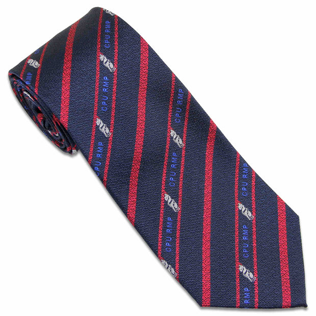 Royal Military Police Close Protection Unit (CPU) Tie (Silk Non Crease) Tie, Silk Non Crease The Regimental Shop Blue/Red/White one size fits all 