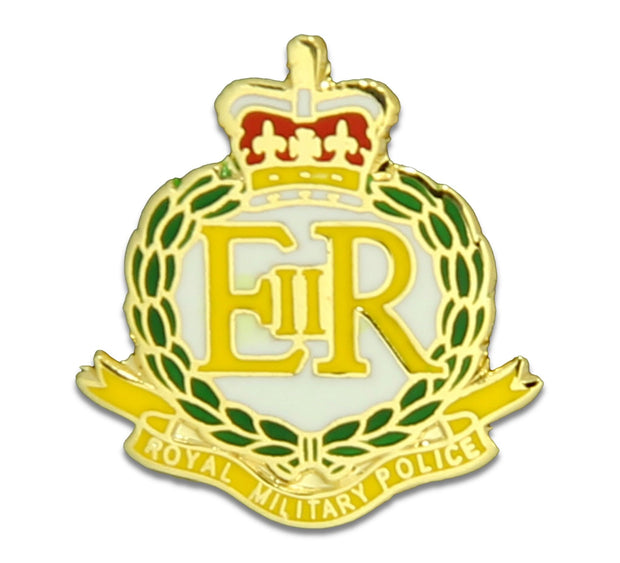 Royal Military Police Lapel Badge Lapel badge The Regimental Shop Gold/Yellow/Green 10x15mm 