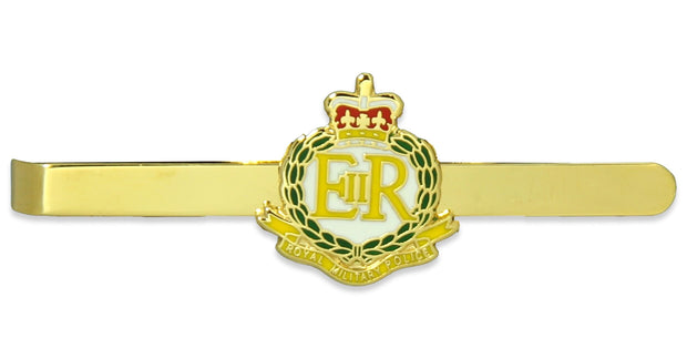 Royal Military Police Tie Clip/Slide Tie Clip, Metal The Regimental Shop Gold/Green/White One Size 