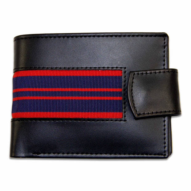 Royal Military Police (RMP) Leather Wallet Wallet The Regimental Shop Black/Red/Blue one size fits all 