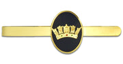 Royal Navy Gilt Enamel Tie Clip Tie Clip, Gilt Enamel The Regimental Shop Gold/Blue one size fits all 