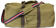 Royal Navy Canvas Holdall Bag Holdall Bag The Regimental Shop Vintage Military Green  