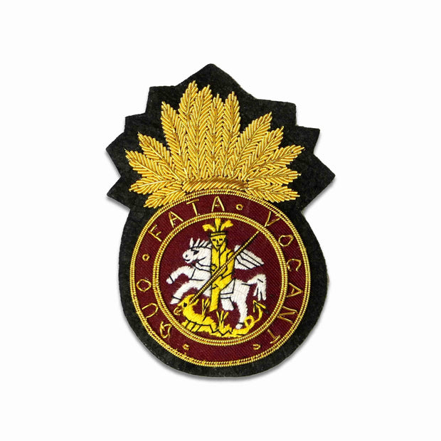 Royal Northumberland Fusiliers Blazer Badge Blazer badge The Regimental Shop Black/Gold/Maroon One size fits all 