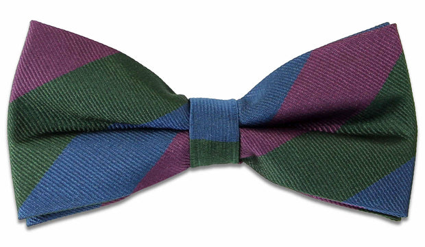 Royal Regiment of Scotland  Silk (Pretied) Bow Tie Bowtie, Silk The Regimental Shop Purple/Green/Blue one size fits all 