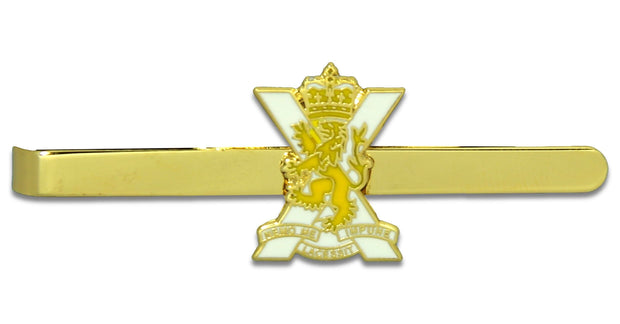 Royal Regiment of Scotland Tie Clip/Slide Tie Clip, Metal The Regimental Shop Gold/White/Yellow One Size 