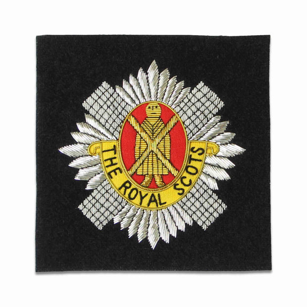 Royal Scots Blazer Badge Blazer badge The Regimental Shop Black/Silver/Red/Gold One size fits all 