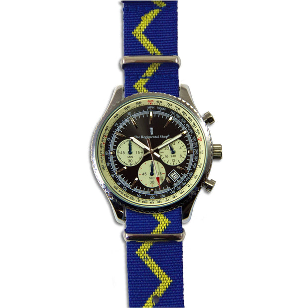 Royal Scots Dragoon Guards Vandyke Military Chronograph Watch Chronograph The Regimental Shop   