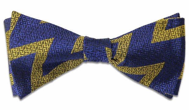 Royal Scots Dragoon Guards Silk Non Crease Self Tie Bow Tie Bowtie, Silk The Regimental Shop Blue/Yellow one size fits all 