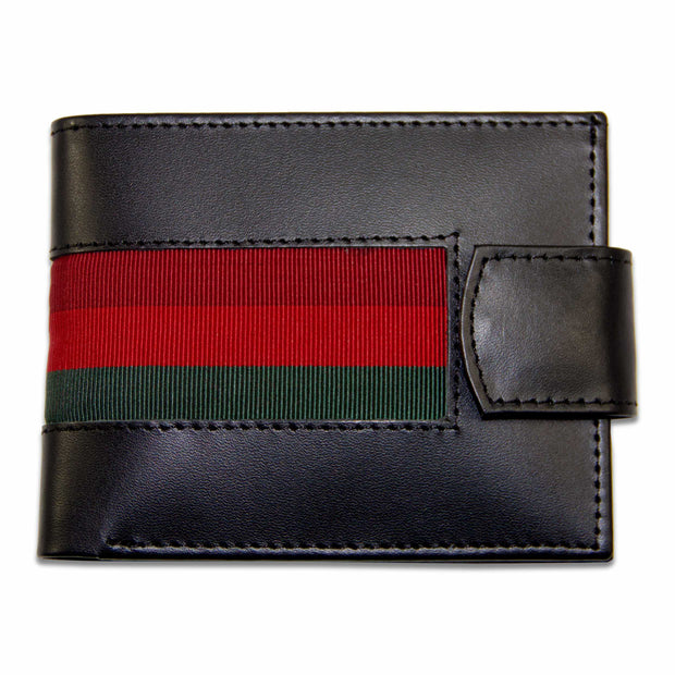 Royal Tank Regiment Leather Wallet Wallet The Regimental Shop Black/Green/Red/Brown one size fits all 