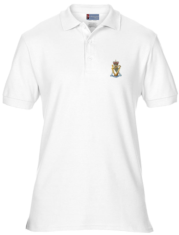 Royal Ulster Rifles Regimental Polo Shirt Clothing - Polo Shirt The Regimental Shop 36" (S) White 
